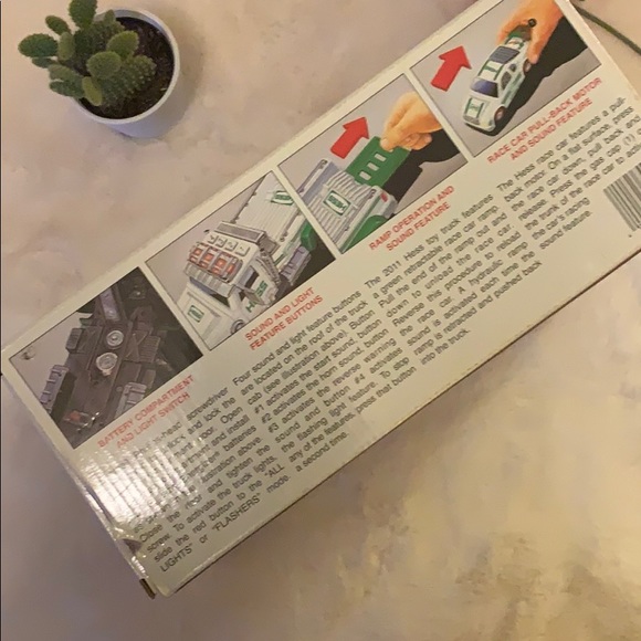 2011 HESS TRUCK WITH RACE CAR. Nib. - Picture 3 of 4